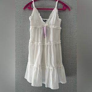 White wild fable XS white sundress